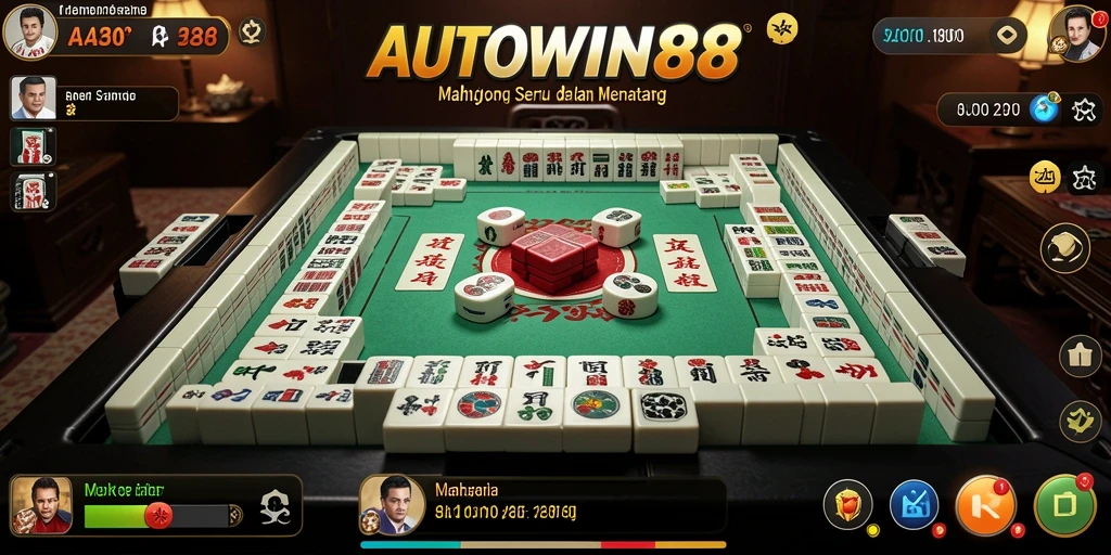 Tampilan screenshot AUTOWIN88 yang menampilkan permainan Mahjong yang seru.
