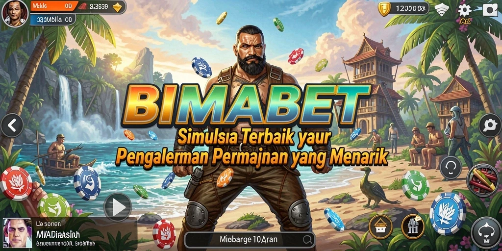 Screenshot permainan BIMABET dengan grafis menawan dan gameplay interaktif.