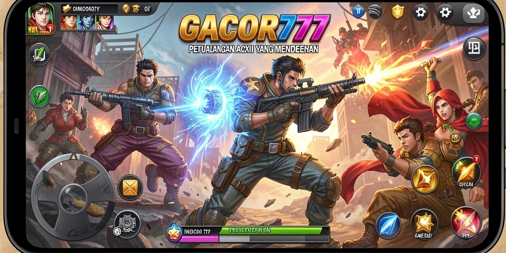 Tampilan gameplay GACOR777 yang penuh aksi dan ketegangan.